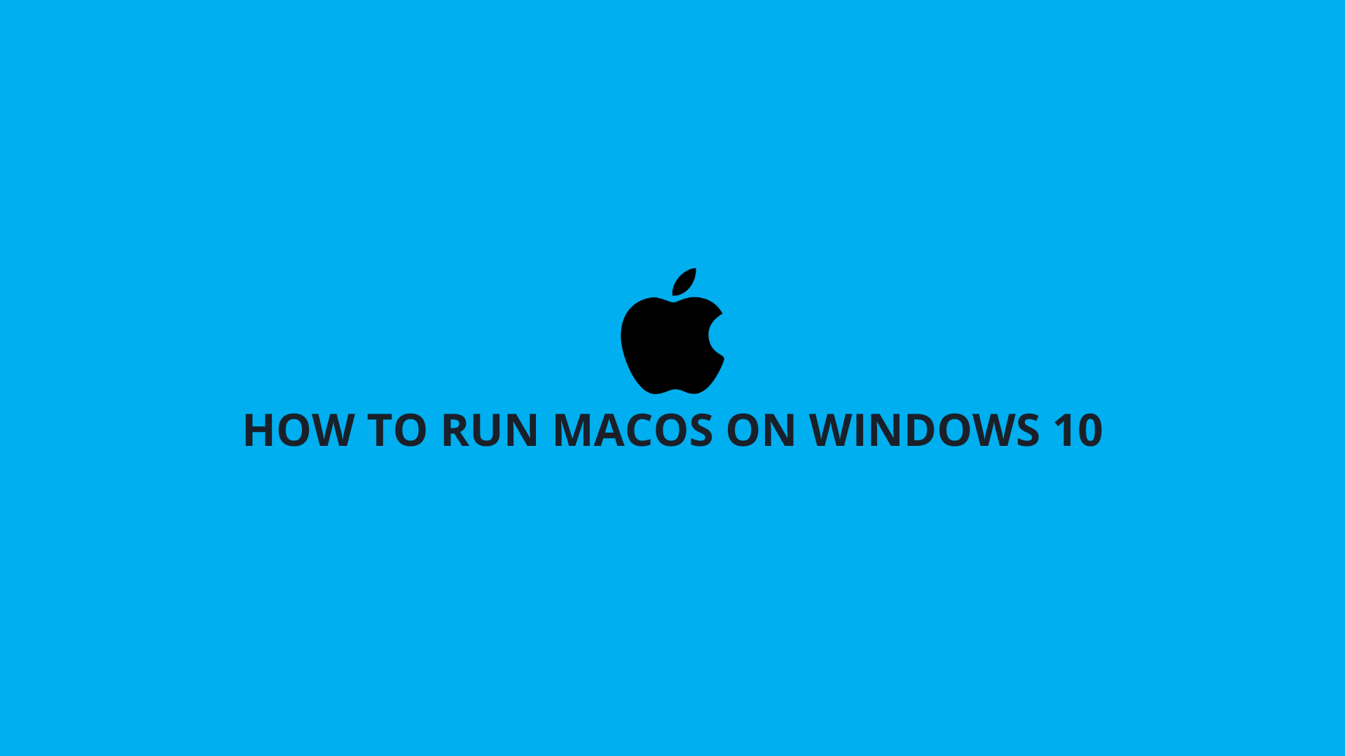 windows virtual machine for mac
